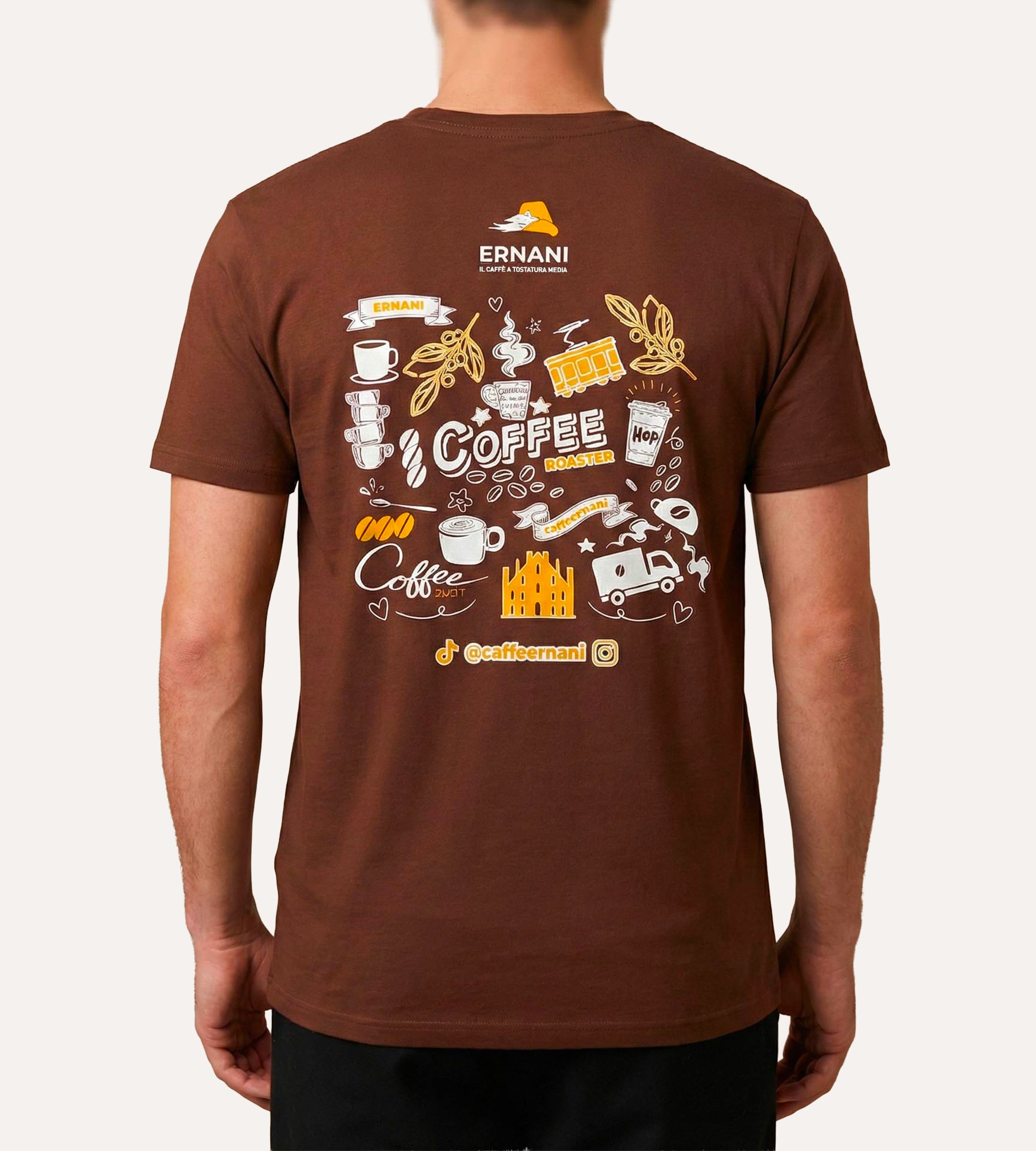 T-shirt Ernani in 100% cotone | Regular fit